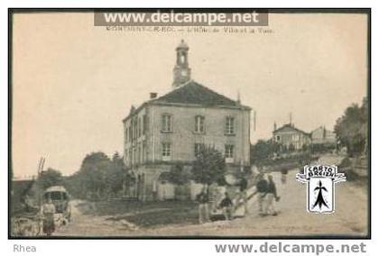 52 Montigny-le-Roi - MONTIGNY-LE-ROI - L'Hôtel de Ville et la Voie - cpa