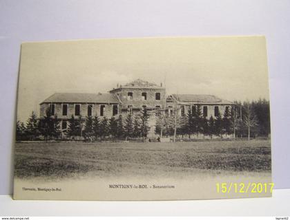 MONTIGNY-LE-ROI (HAUTE MARNE) VAL DE MEUSE. LA SANTE. SANATORIUM.