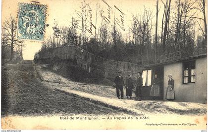 Carte POSTALE  Ancienne de   MONTLIGNON - Au repos de La Côte