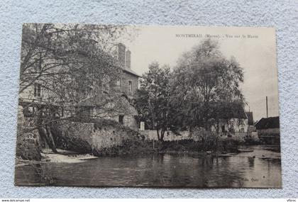 Montmirail, vue sur le Morin, Marne 51