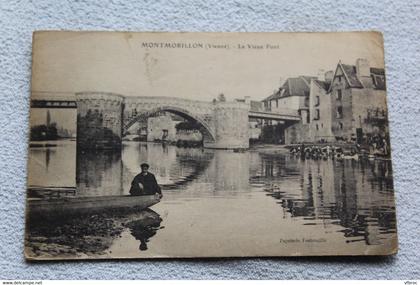 Montmorillon, le vieux pont, Vienne 86