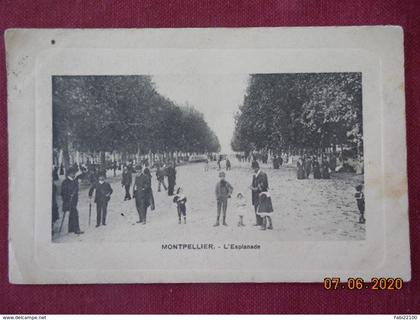 CPA - Montpellier - L'Esplanade