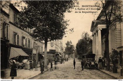 CPA Montrouge Avenue de la République (1391389)