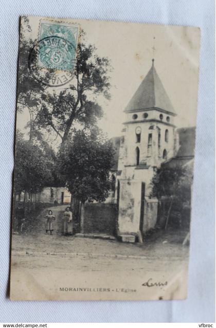 Morainvilliers, l'église, Yvelines 78