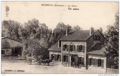 MOREUIL LA GARE 1916