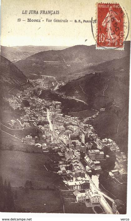 Carte  postale ancienne de MOREZ