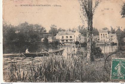 ***  22  ***    MORIEUX les PONTS NEUFS  l'étang - TB(manque de fraîcheur)