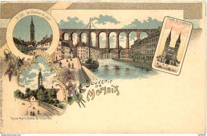 Souvenir de Morlaix - Litho