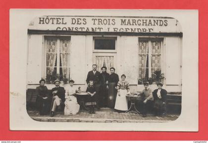 61 - Mortagne au Perche - Carte photo hotel au 29 rue de Belleme