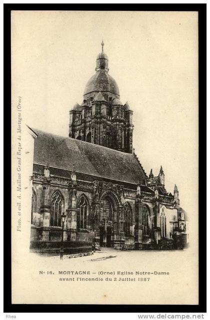 61 Mortagne-au-Perche eglise D61D K61293K C61293C RH099361