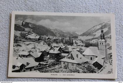 Cpa 1939, Morzine, vue générale, Haute Savoie 74