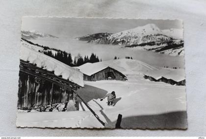 Cpm, Morzine, chalets de Nyon, Haute Savoie 74