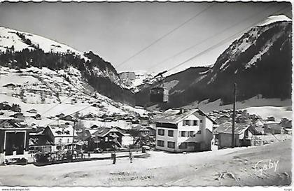 CPSM Morzine Le téléphérique du Plenay