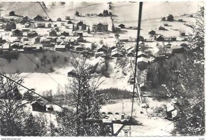 CPSM Morzine vue générae du Télébenne de Super Morzine