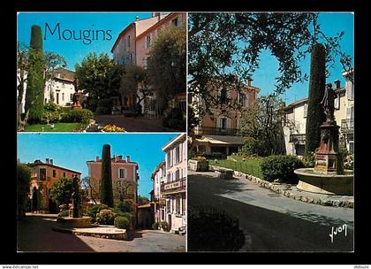 06 - Mougins - La Place de la Mairie - Multivues - CPM - Carte Neuve - Voir Scans Recto-Verso