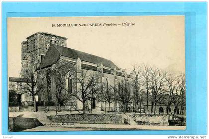 B - 85 - MOUILLERON en PAREDS - l'église