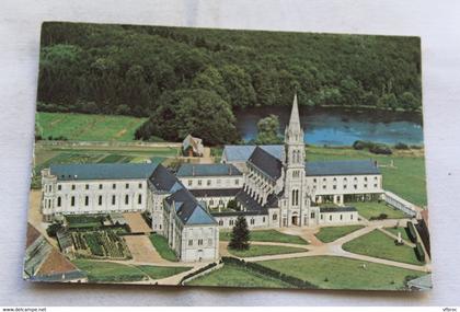 Cpm 1981, Moulins la Marche, abbaye de la Trappe, Soligny, Orne 61