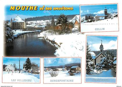 25 - Mouthe - Et ses environs - Multivues - Hiver - Neige - CPM - Voir Scans Recto-Verso