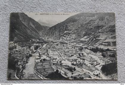 Moutiers, vue vu chemin de Montfort, Savoie 73