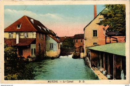 CPA MUTZIG - Le Canal (104964)