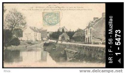 56 Muzillac - 448 - MUZILLAC - La Rivière de Saint-Eloi - Le Lavoir de Penesclus - lavoir lav /  D56D  K56143K  C56143C