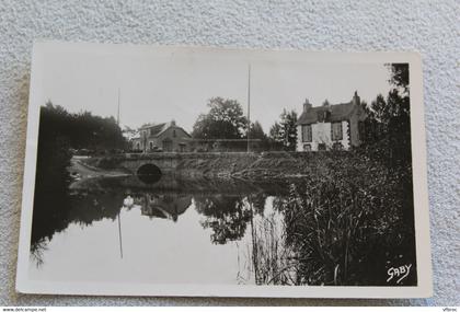 Cpsm 1951, Muzillac, pont de Pénesclus sur la rivière saint Eloi, Morbihan 56