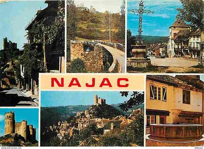 12 - Najac - Multivues - CPM - Voir Scans Recto-Verso