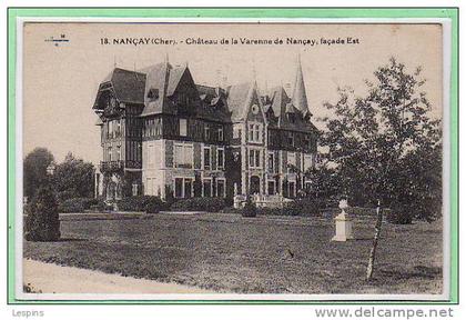 18 - NANCAY --  Château de la Varenne de Nancay....