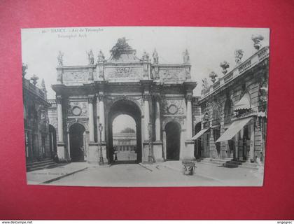 Carte  Nancy   Arc de Triomphe
