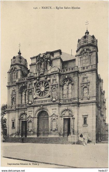 Nancy - Eglise Saint-Nicolas