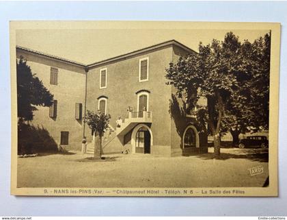 NANS LES PINS (83) - CHATEAUNEUF HOTEL