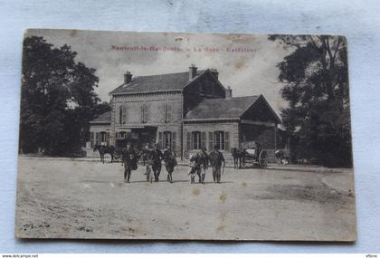 Nanteuil le Haudouin, la gare, extérieur, Oise 60