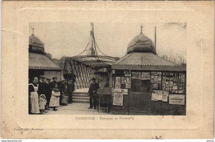 CPA NARBONNE - Kiosque et passerelle (125397)