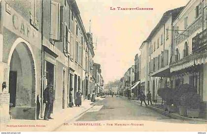 82 - Nègrepelisse - Rue Marcelin Viguier - Animée - Carte Neuve - CPA - Voir Scans Recto-Verso