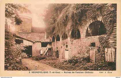 82 - Nègrepelisse - Ruines de l'ancien Château - Carte Neuve - CPA - Voir Scans Recto-Verso