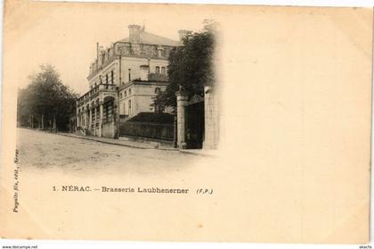 CPA NÉRAC-Brasserie Laubhenerner (264112)