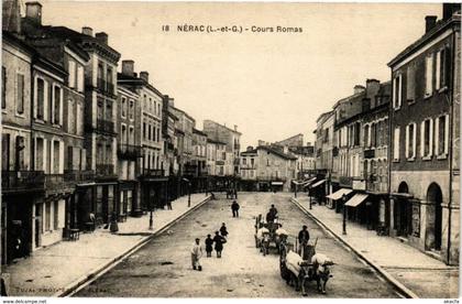 CPA NÉRAC-Cours Romas (264115)