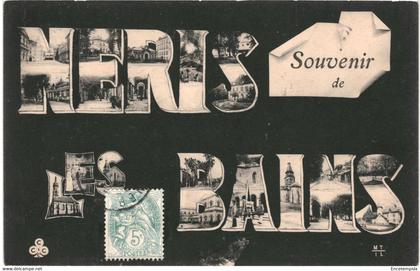 CPA- Carte Postale -France   Neris les Bains-Souvenir de Neris les Bains - VM42828ok+