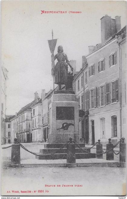 Neufchateau - Statue de Jeanne d'Arc