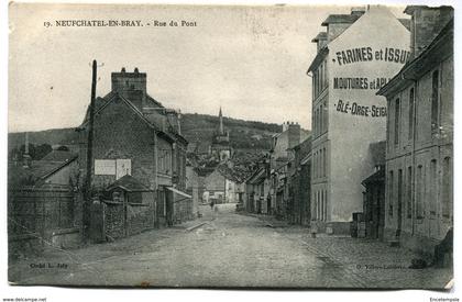 CPA - Carte Postale - France - Neufchatel en Bray - Rue du Pont  (I12601)