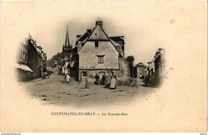 CPA NEUFCHATEL en BRAY-La Grande Rue (349292)