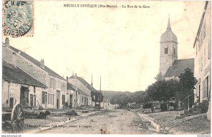 CPA Carte Postale France Neuilly-l'Évêque  Rue de la Gare  1906VM78455