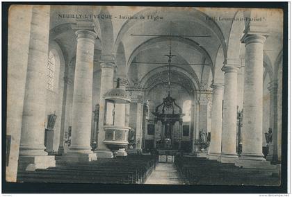 NEUILLY L'EVEQUE - Intérieur de l'Église