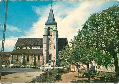 93 - Neuilly sur Marne - La place de l'église - Automobiles - CPM - Voir Scans Recto-Verso