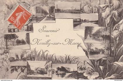 93 - NEUILLY SUR MARNE - Souvenir de Neuilly sur Marne