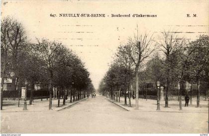 Neuilly sur Seine - Boulevard d Inkermann