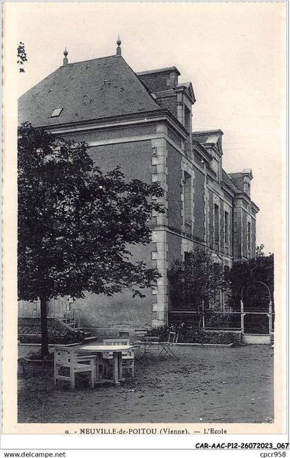 CAR-AACP12-86-1046 - NEUVILLE-EN-POITOU - l'ecole