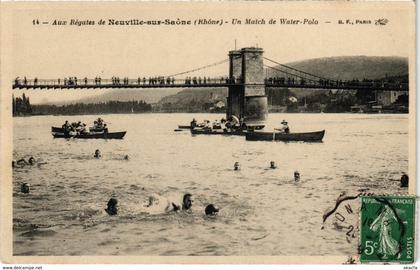 CPA Neuville-sur-Saone - Regates de Neuville-sur-Saone - Water-Polo (1036340)