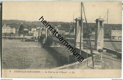 Neuville-sur-Saone - Le Pont vue de Villevert