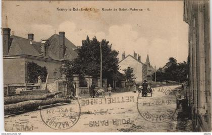 CPA NEUVY-le-ROI - route de St-peterne (146524)